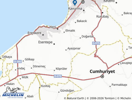 Mappa MICHELIN Ayazpınar - ViaMichelin