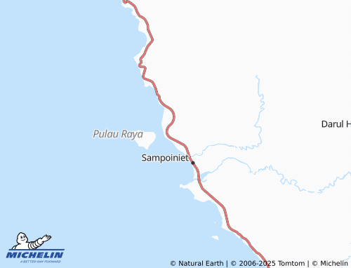 MICHELIN Lhok Kruet map - ViaMichelin