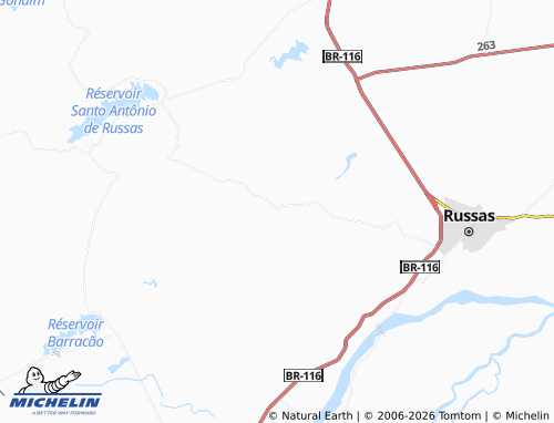Mappa MICHELIN Peixe - ViaMichelin