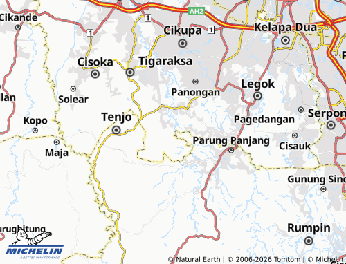 Kaart MICHELIN Taban - ViaMichelin