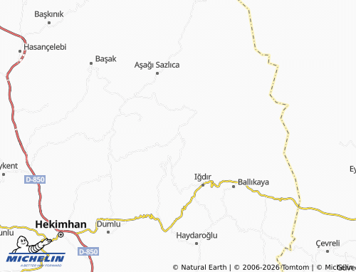 Mappa MICHELIN Uğurlu - ViaMichelin