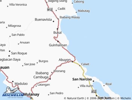 MICHELIN Manlampong map - ViaMichelin
