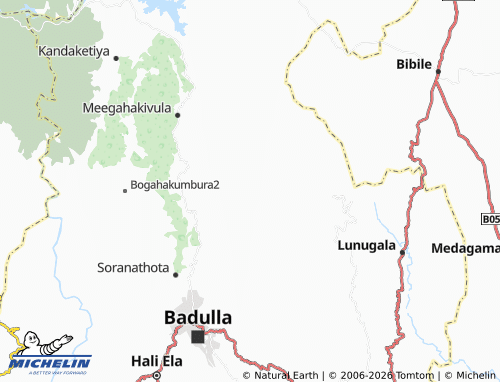 MICHELIN Morahela map - ViaMichelin