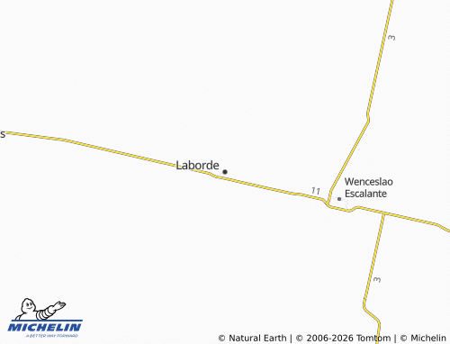 MICHELIN Laborde map - ViaMichelin