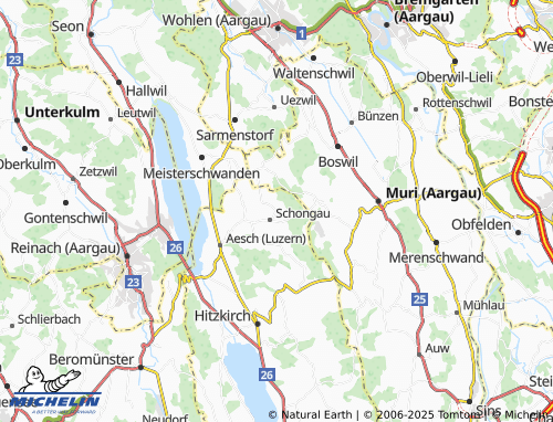 Kaart MICHELIN Oberschongau - ViaMichelin