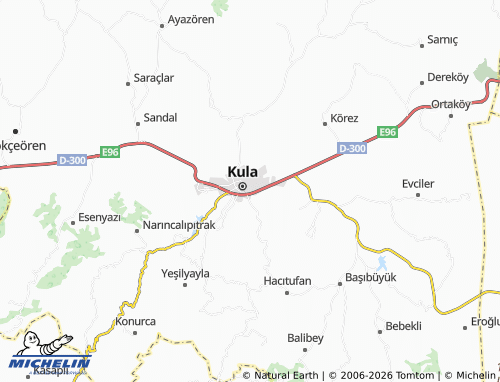 MICHELIN Seyitali map - ViaMichelin