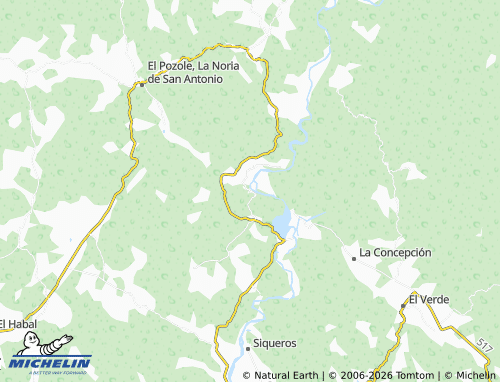 MICHELIN-Landkarte Veranos - ViaMichelin