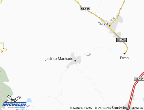 MICHELIN Jardim Arizona map - ViaMichelin