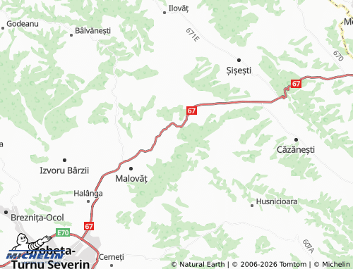 Mappa MICHELIN Lazu - ViaMichelin