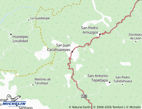 MICHELIN-Landkarte De La Cruz - ViaMichelin
