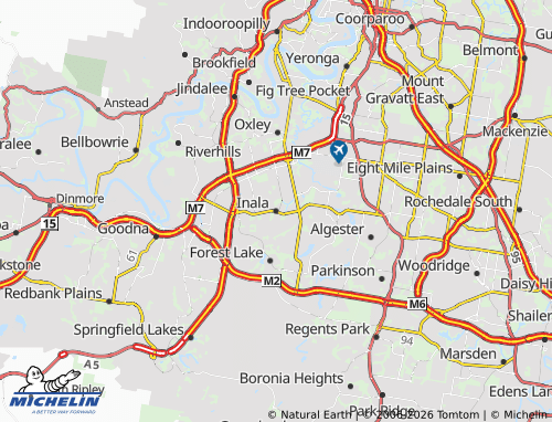 MICHELIN Inala map - ViaMichelin