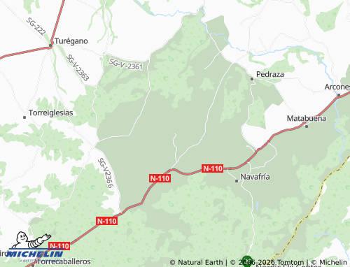 MICHELIN La Mata map - ViaMichelin