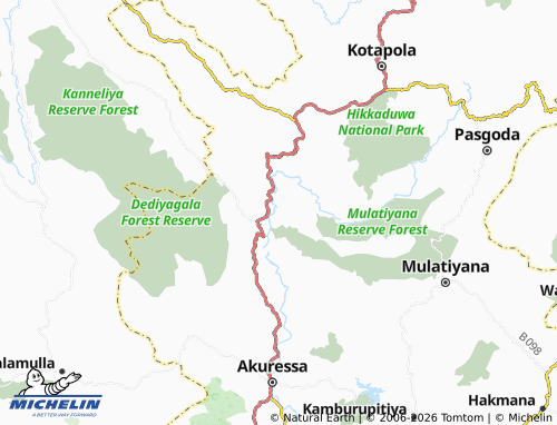 Mappa MICHELIN Dankoluwa - ViaMichelin