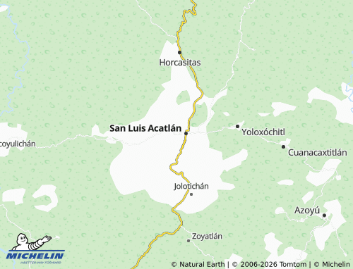 Carte MICHELIN Ejido - ViaMichelin