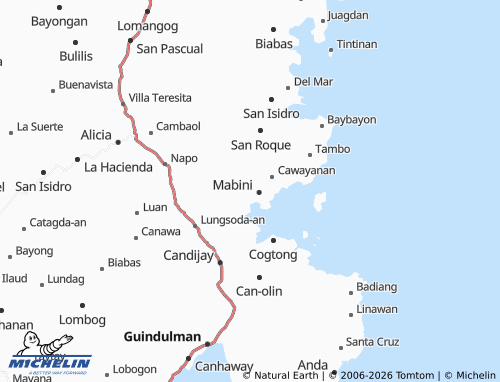 Mappa MICHELIN Poblacion II - ViaMichelin