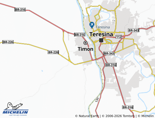 Mappa MICHELIN Vila Bandeirante - ViaMichelin