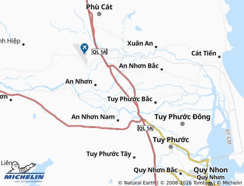 MICHELIN-Landkarte Nhơn Hưng - ViaMichelin
