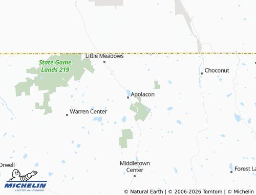 Mappa MICHELIN Apolacon - ViaMichelin
