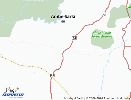 Mapa MICHELIN Numbu - ViaMichelin