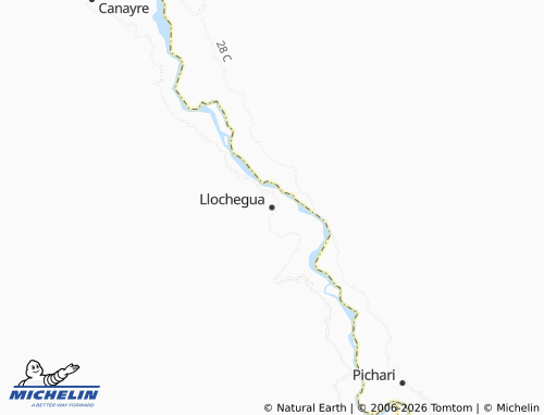 Mappa MICHELIN Llochegua - ViaMichelin