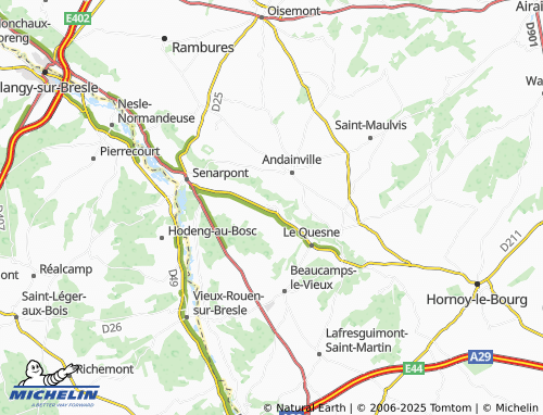 Mapa MICHELIN Le Mazis - ViaMichelin