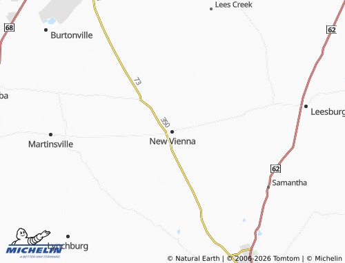 Mappa MICHELIN New Vienna - ViaMichelin