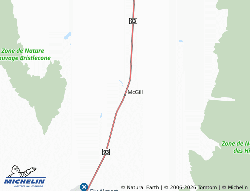 Mapa MICHELIN McGill - ViaMichelin