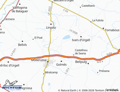 Mappa MICHELIN Vila-sana - ViaMichelin