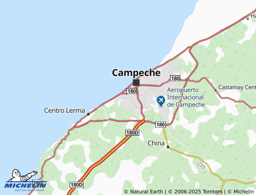 MICHELIN Vicente Guerrero map - ViaMichelin