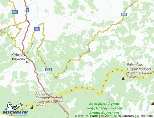 Mappa MICHELIN Kukuryak - ViaMichelin