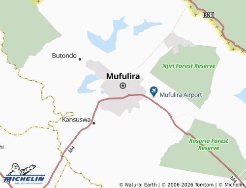 Mappa MICHELIN Chibolya - ViaMichelin