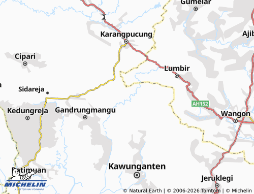 MICHELIN-Landkarte Kertajaya - ViaMichelin