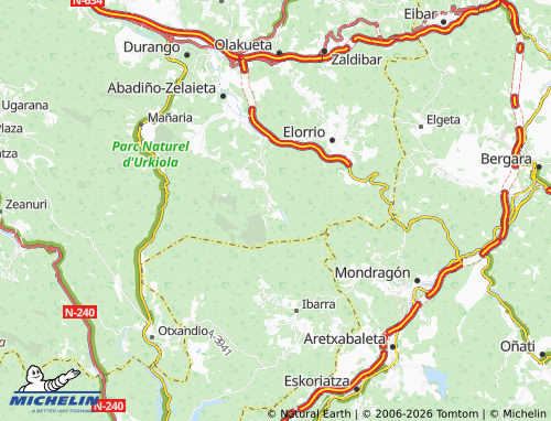 MICHELIN Arrazola map - ViaMichelin