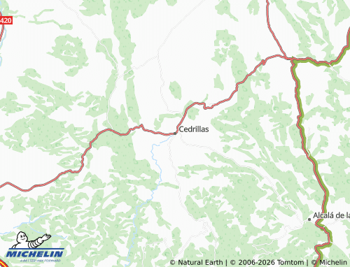 MICHELIN-Landkarte Cedrillas - ViaMichelin