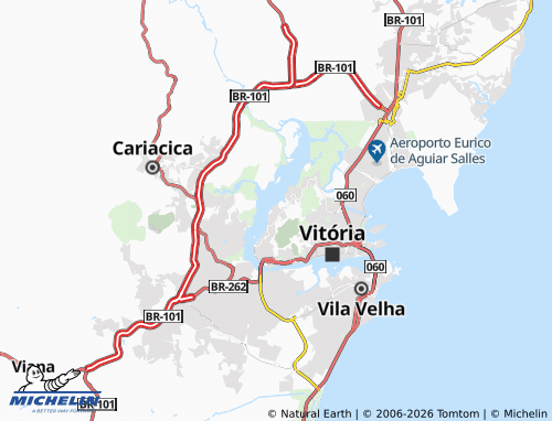Mapa MICHELIN Grande Vitória - ViaMichelin