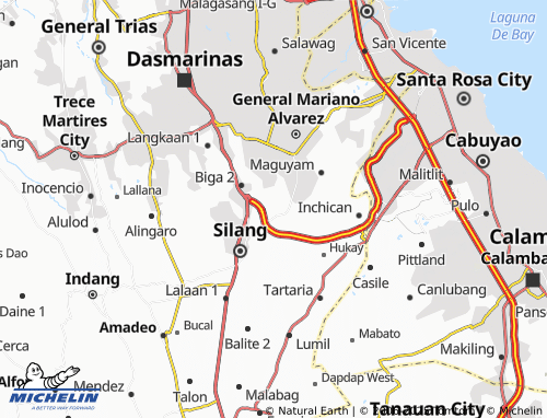 Mappa MICHELIN Carmen - ViaMichelin