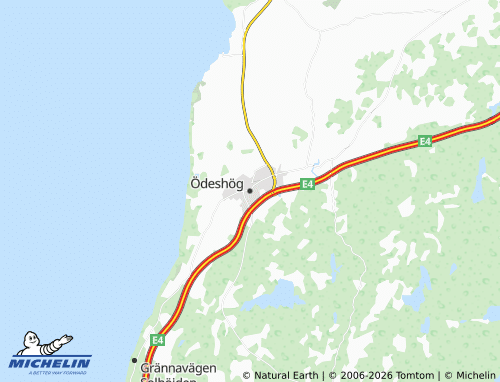 Carte MICHELIN Ödeshög - ViaMichelin