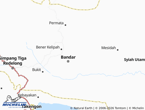 Mapa MICHELIN Pakat Jeroh - ViaMichelin