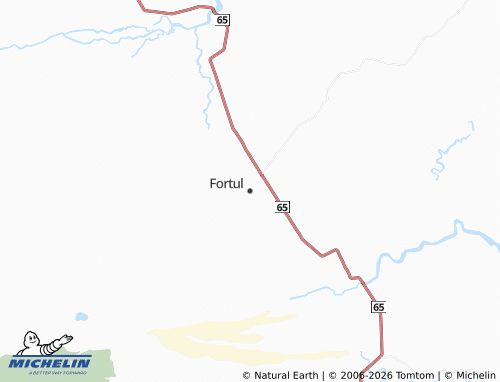 Carte MICHELIN Fortul - ViaMichelin