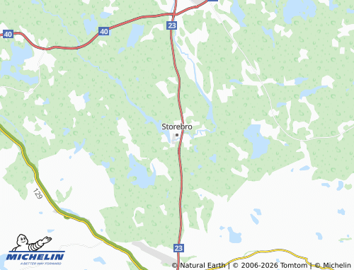 Carte MICHELIN Storebro - ViaMichelin