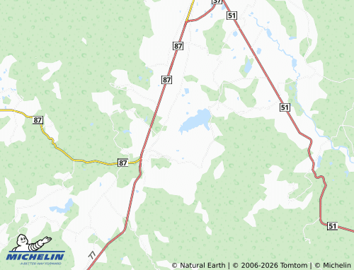 Mapa MICHELIN Rancho Seco - ViaMichelin