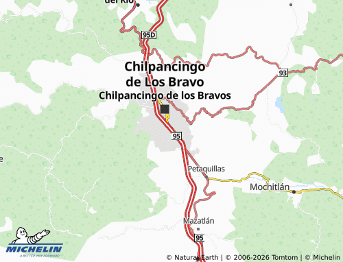 Mapa MICHELIN La Cortina - ViaMichelin