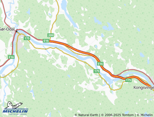 MICHELIN Sander map - ViaMichelin