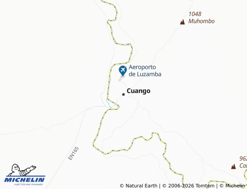 MICHELIN Cuango map - ViaMichelin