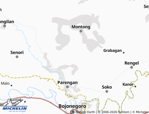 Mapa MICHELIN Wukirharjo - ViaMichelin
