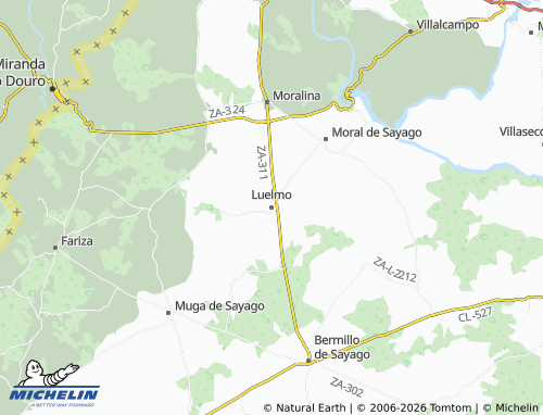 Mappa MICHELIN Luelmo - ViaMichelin