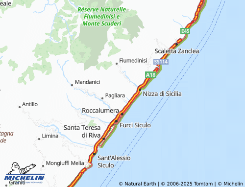 MICHELIN Allume map - ViaMichelin
