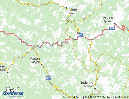 MICHELIN Bukova polyana map - ViaMichelin