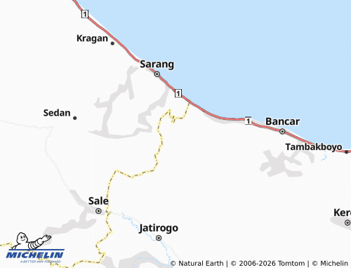 Carte MICHELIN Tlogoagung - ViaMichelin