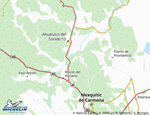 Carte MICHELIN Comunidad de Corte Segundo - ViaMichelin